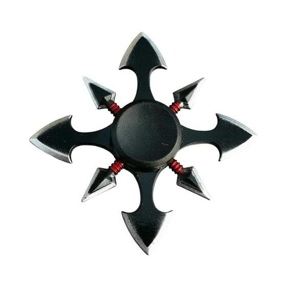 Imagem de Spinner Fidget de Metal para Crianças - Alivio do Estresse - Brinquedo Rei da Liga de Zinco