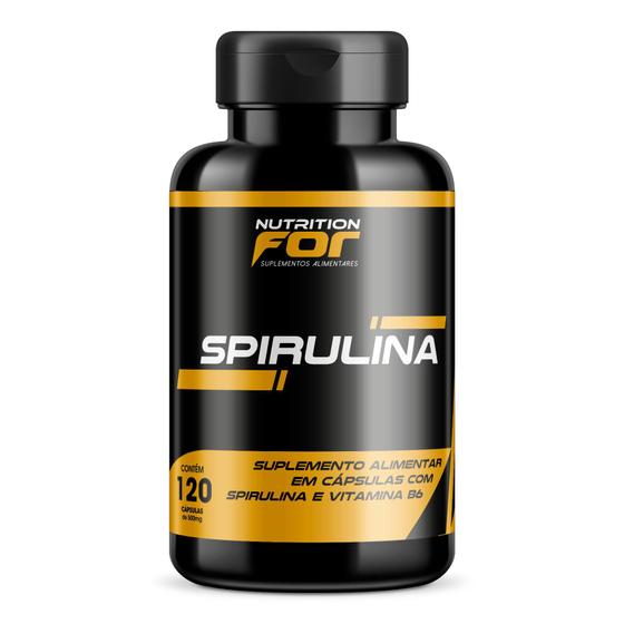 Imagem de SPIRULINA 600 mg 120 caps  FITOPLANT