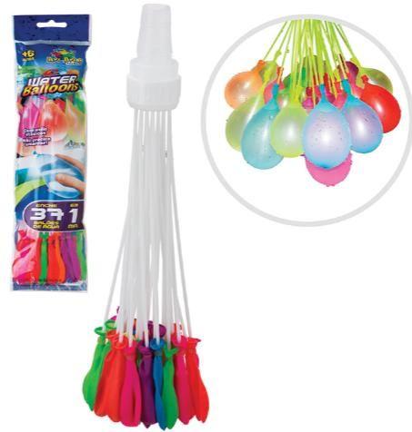 Imagem de Splash Ball Balão Bexiga Com Enchedor De Água 37 Unidades