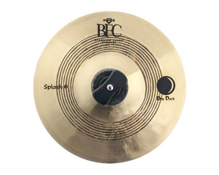 Imagem de Splash BFC Brazilian Finest Cymbals Dry Dark 06 DDSP6 em Bronze B20