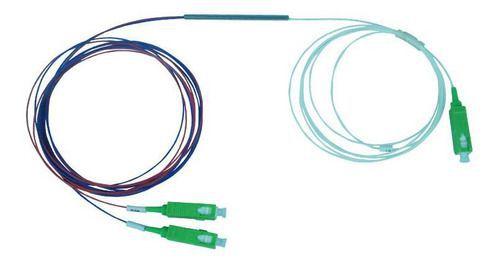 Imagem de Splitter 1x2, sc/apc, 50/50, 0.9mm, conectorizado- 50un