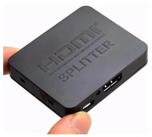 Imagem de Splitter Distribuidor Divisor De Sinal Hdmi 1.4 V 1x2 Fullhd