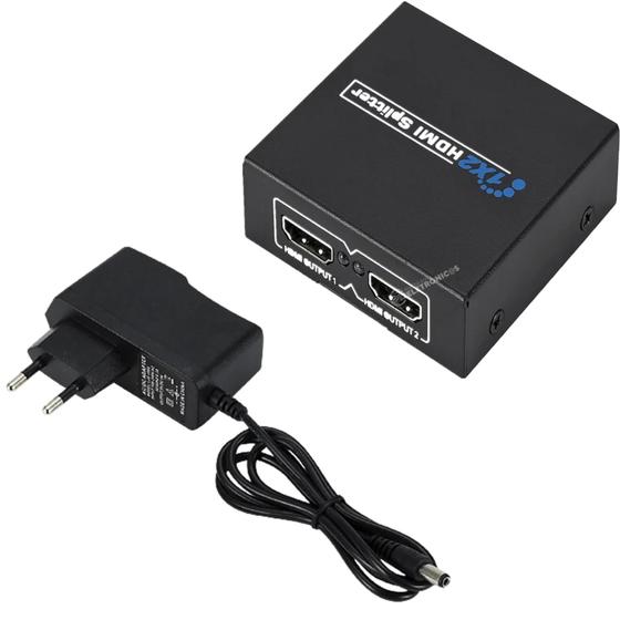 Imagem de Splitter Hdmi Distribuidor Divisor 12 1.4 4k Monitor Televisão Projetor LE4132