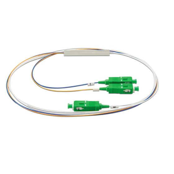 Imagem de Splitter Intelbras Optico Conectorizado Plc 1x2 Scapc Xfs122