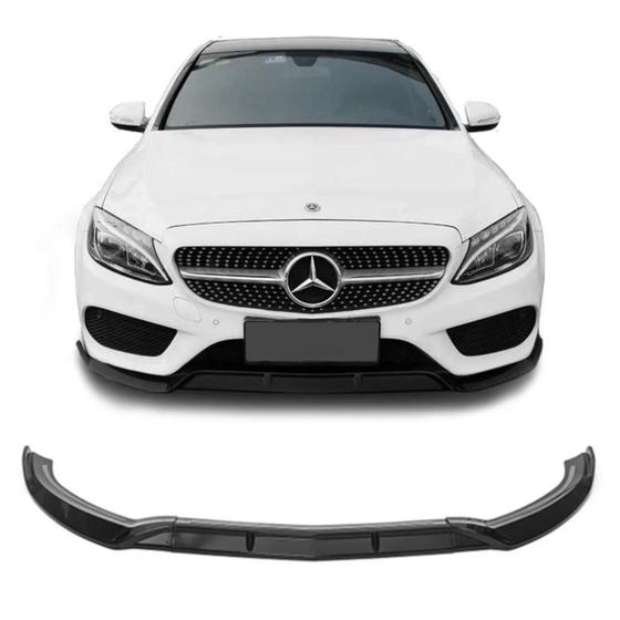 Imagem de Spoiler Aerofólio Frontal Mercedes Classe C W206 Black Piano