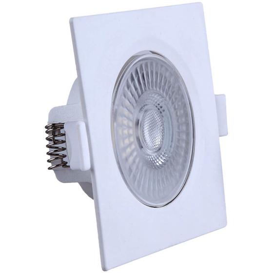 Imagem de Spot Cob de Embutir LED PP 5 Watts 6500K Quadrado - 148160033 - STARTEC