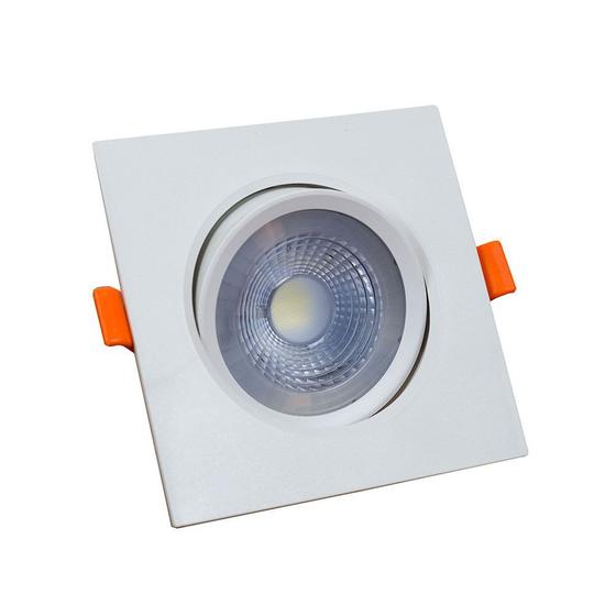 Spot de Embutir Bronzearte Base Quadrada Easy LED com Driver 5W 3000K Branco Menor preço em Spot de Embutir Bronzearte Base Quadrada Easy LED com Driver 5W 3000K Branco