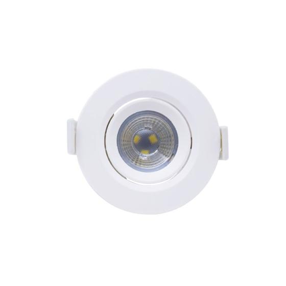 Imagem de Spot de Embutir LED 3W Luz Branco Frio Bivolt Redondo Empalux