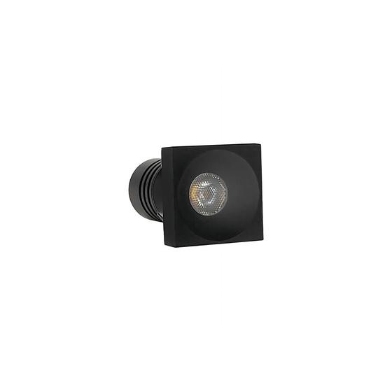 Imagem de Spot de Embutir Nordecor Auko Lai Mini Quadrado Led Alto IRC 90 1W Bivolt