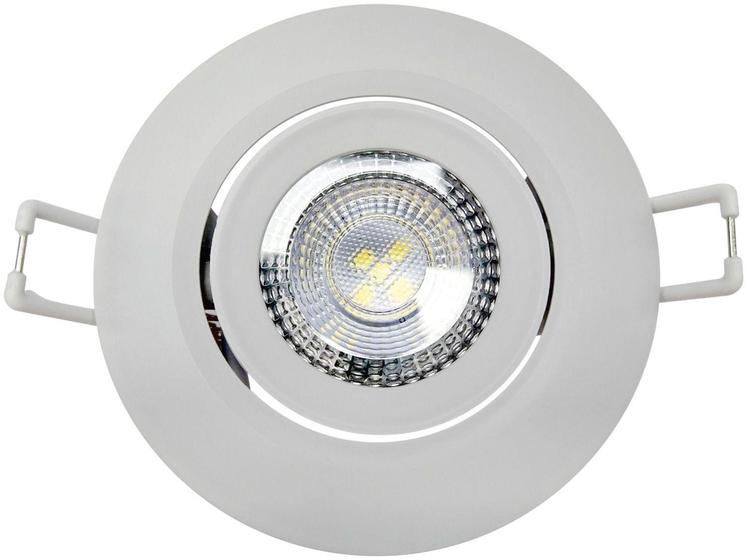 Imagem de Spot de LED de Embutir Redondo Amarelo Avant - Supimpa 5W