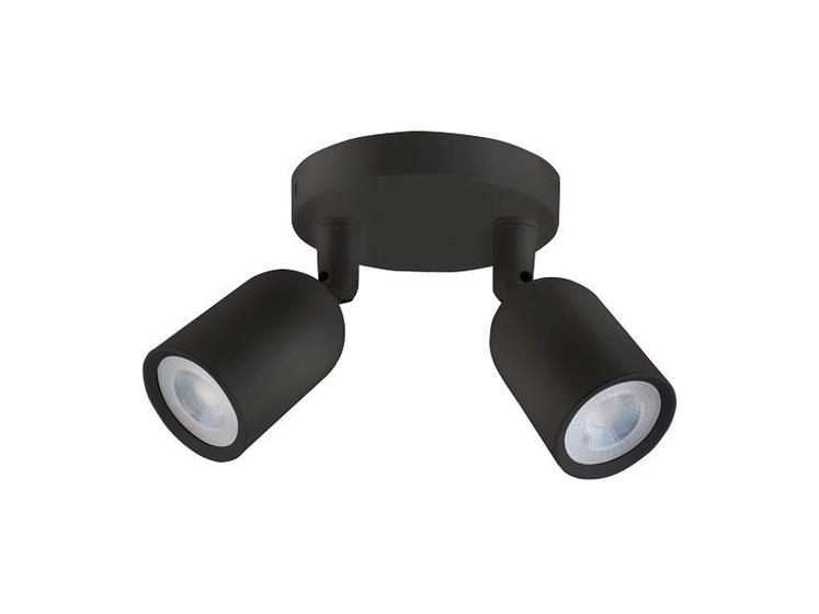 Imagem de Spot de Led Direct Duplo MR16 Circular 8w Preto Taschibra