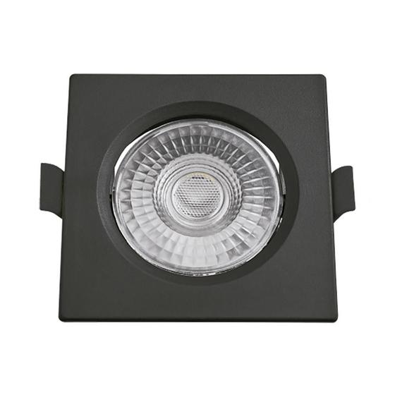 Imagem de Spot De Led Embutir Alltop Mr11 Quadrado 3W Preto Bivolt Tas