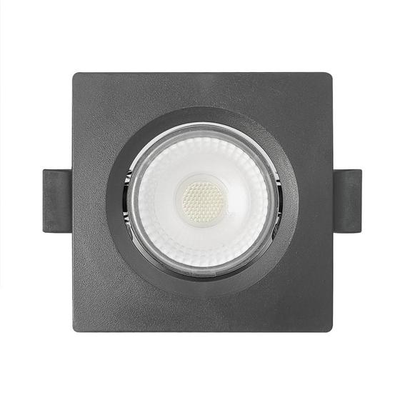 Imagem de Spot de Led Embutir Alltop Par30 Quadrado 10W Preto Bivolt Taschibra