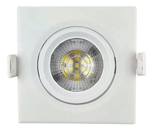 Imagem de Spot de Led Quadrado ABS PAR20 9W