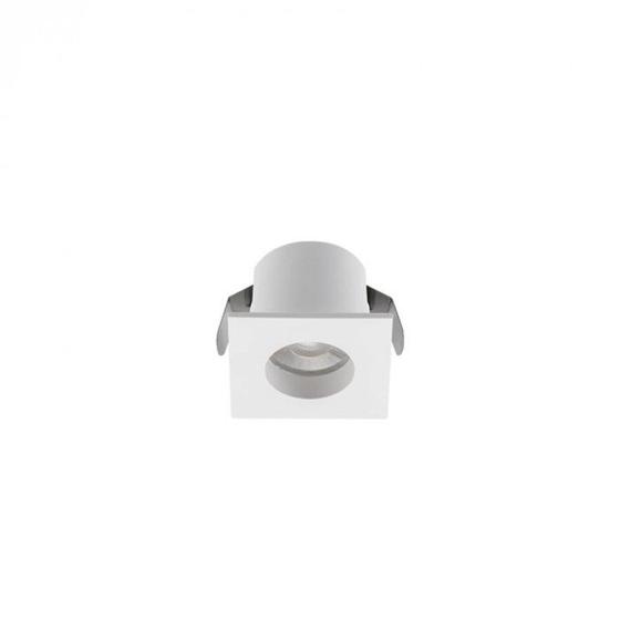 Imagem de Spot Embutir LED Móbili Quadrado para Movel 25 2700K 1,5W Bivolt 3,7X3,7cm - Stella STH21912BR/27