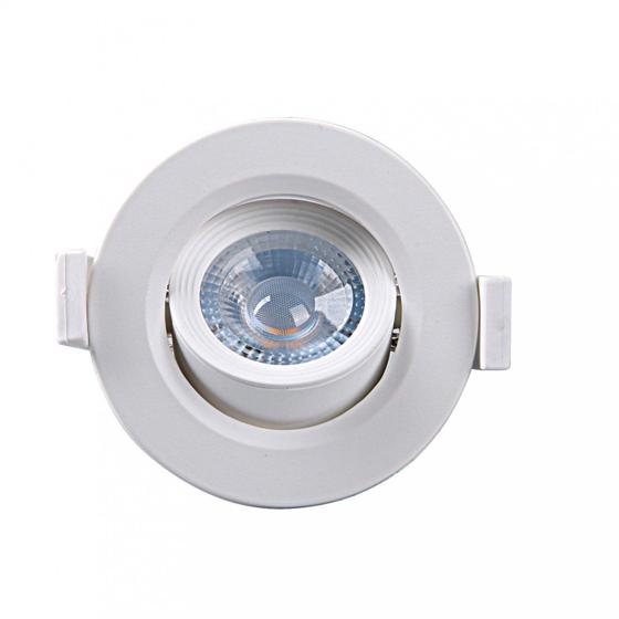 Imagem de Spot Embutir Redondo Alltop LED Mr16 5W 6500K 38º Taschibra Branco