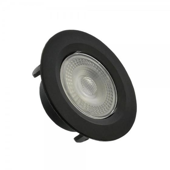 Imagem de Spot Led 3W Redondo 6500K Preto