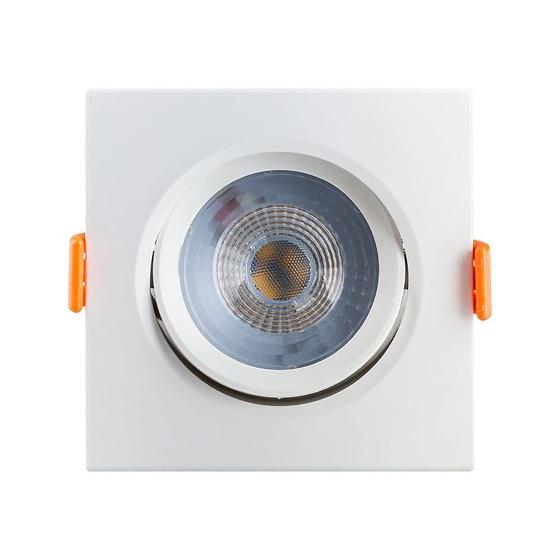 Imagem de Spot Led 5w Quadrado Branco Quente