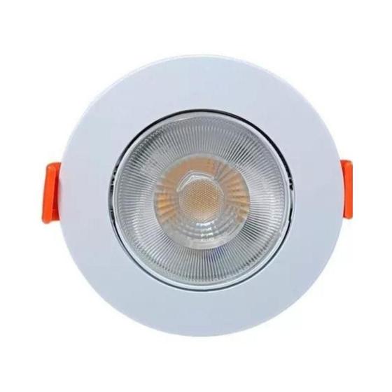 Spot Led 5w Redondo Embutir 3000k Branco Quente Bivolt Menor preço em Spot Led 5w Redondo Embutir 3000k Branco Quente Bivolt