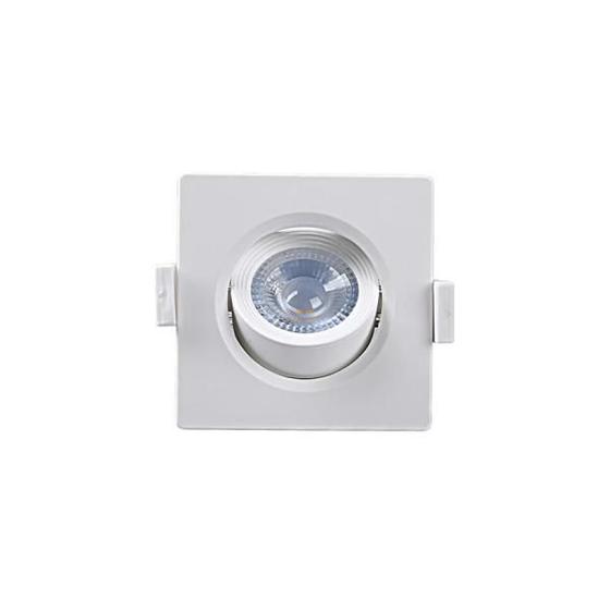 Imagem de Spot LED de Embutir Quadrado 3000K Taschibra 3W