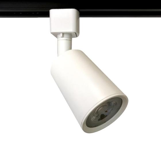 Imagem de Spot Led De Trilho Branco 7W 3000K Branco Quente Bivolt-Noll