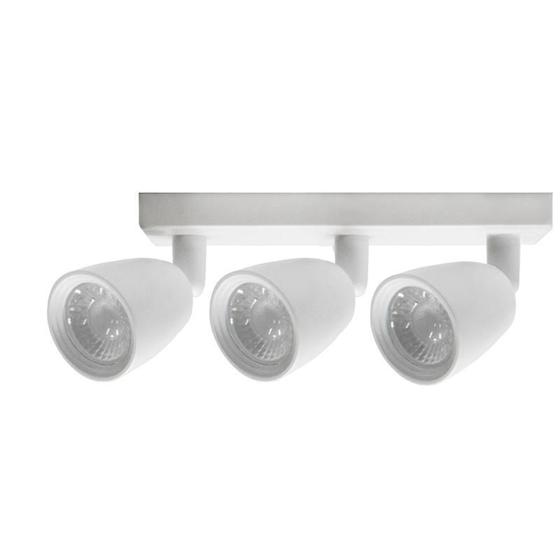 Imagem de Spot Led Direct Mr16 3X4W 3000K Branco - Base Linear