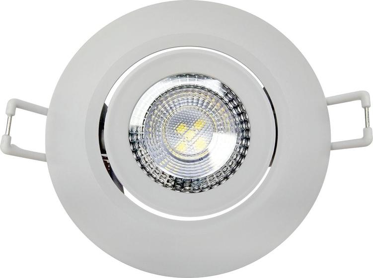 Imagem de Spot Led Embutir 3w Redondo 6500k Branco Frio Avant