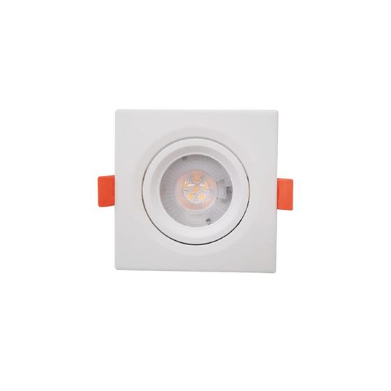 Imagem de Spot Led Embutir 5w Quadrado - 3000k branco quente - Vany*