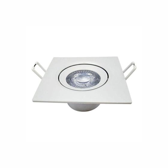 Imagem de Spot LED Embutir 7W Quadrado 6500K Frio ALED - AAATOP