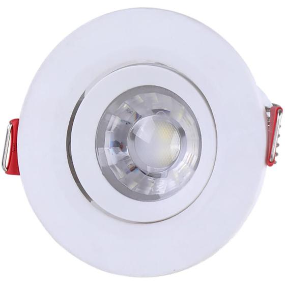 Imagem de Spot Led Embutir Redondo 7w 6500k Branco Frio Tramontina