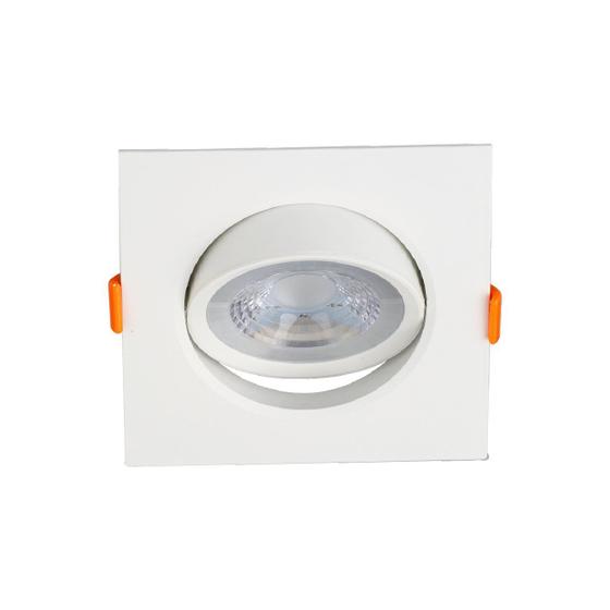 Imagem de Spot Led Fcob 10W Embutir Quadrado 117X117X52mm 4000K BIV 700LM - Cristallux