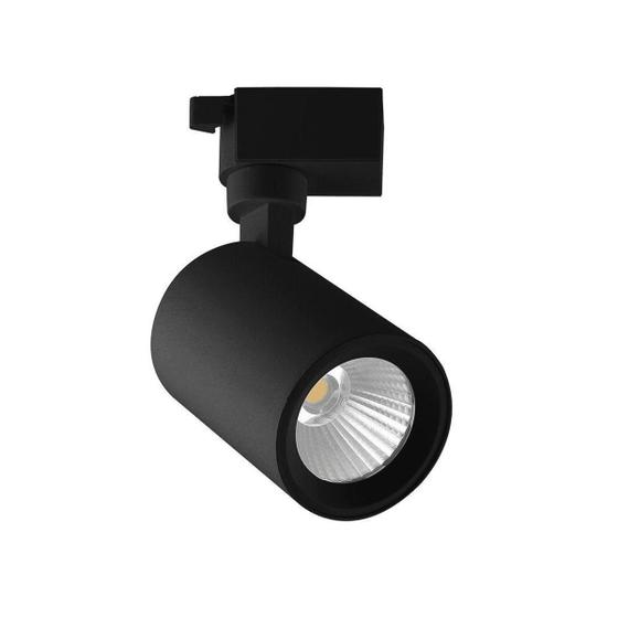 Imagem de Spot Led Para Trilho Eletrificado 10w 6500k Preto Bivolt