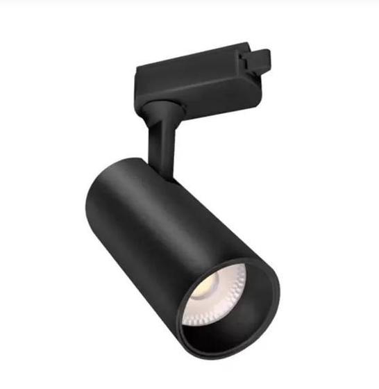 Imagem de Spot Led para Trilho  eletrificado Lumanti 10W 800 Lúmens Preto Bivolt