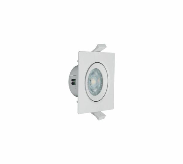 Imagem de Spot LED Quadrado G-light 4W 6500K PBT Autovolt Branco