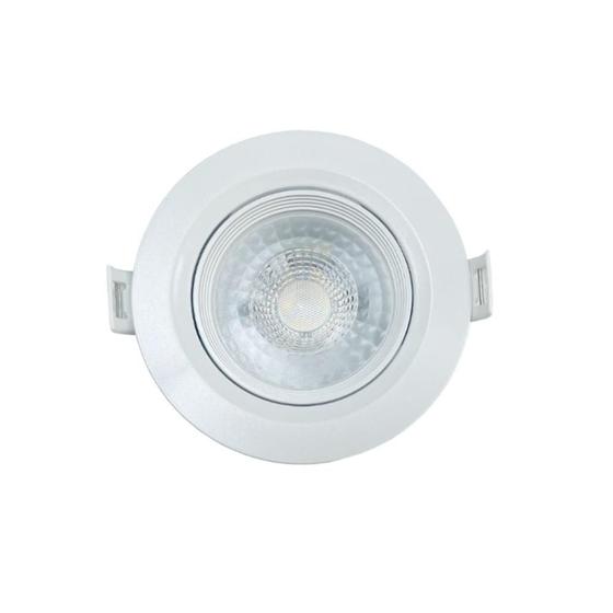 Imagem de Spot Led Redondo Embutir 5W 6500K 400LM Branco Cristallux