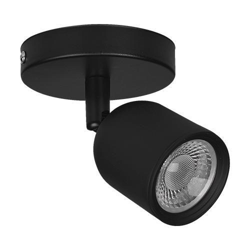 Imagem de Spot led sobrepor 7w elegance preto avant luz branca 6500k