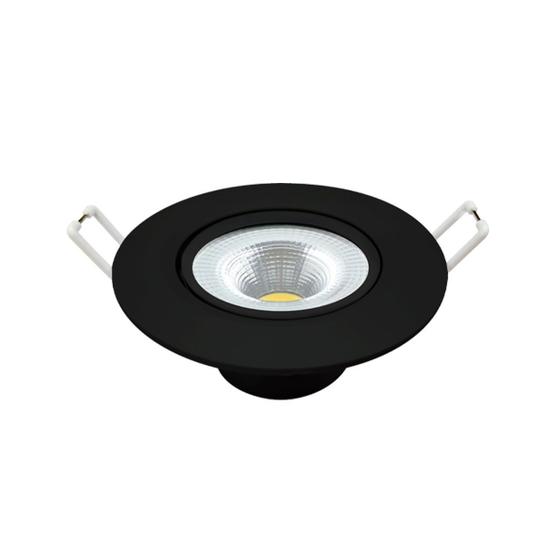 Imagem de Spot Led Supimpa Embutir Redondo 5w 6500k Bivolt Preto