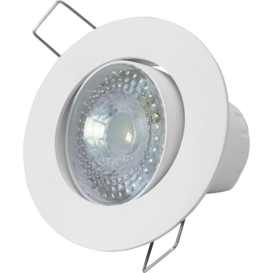 Imagem de Spot Led Taschibra Embutir Redondo 5W 3000K