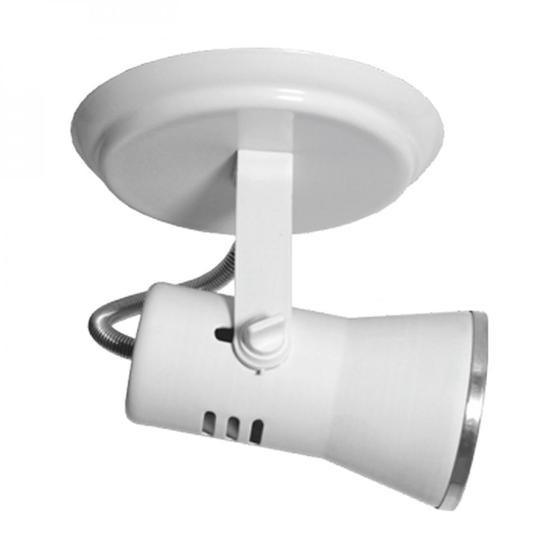 Imagem de Spot simples branco borda cromada e27 - inove bivolt