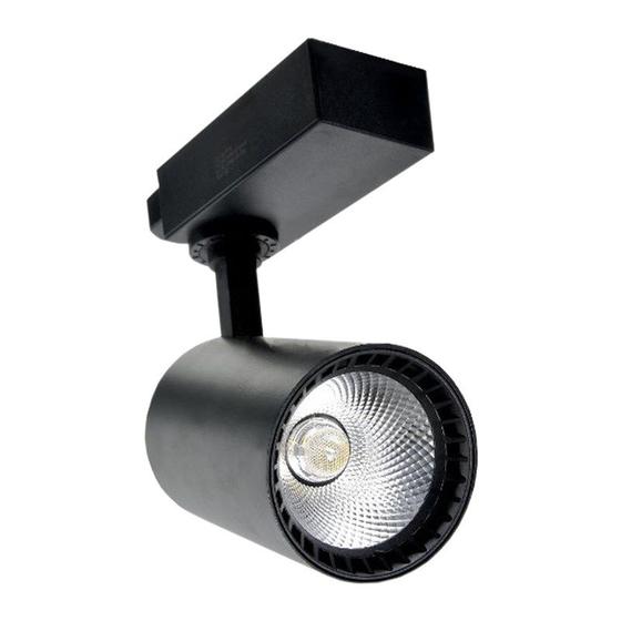 Spot Trilho LED Preto 20W Luz Amarela Bivolt Empalux é boa?