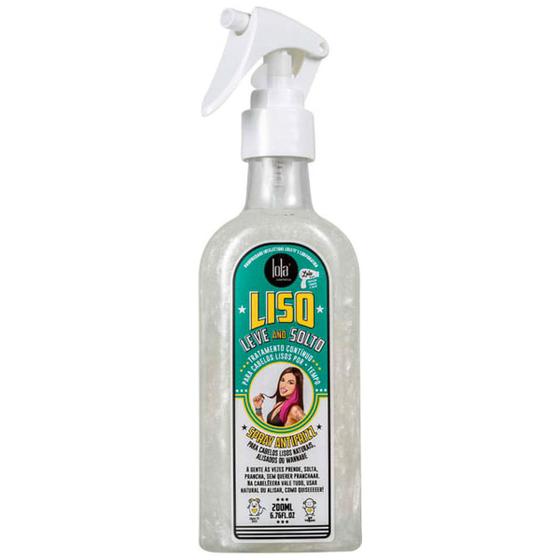 Imagem de Spray Alisador Anti Frizz  Liso, Leve e Solto Lola Cosmetics