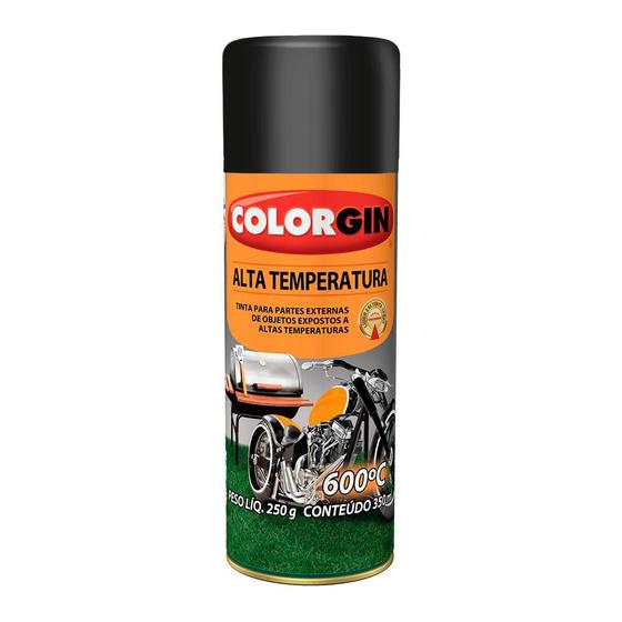 Imagem de Spray alta temp preto fos 600 color 5722 350ml
