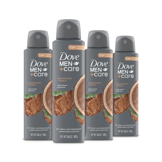 Imagem de Spray Antitranspirante Dove Men + Care Cedarwood Seco - 110ml (4 Unidades)