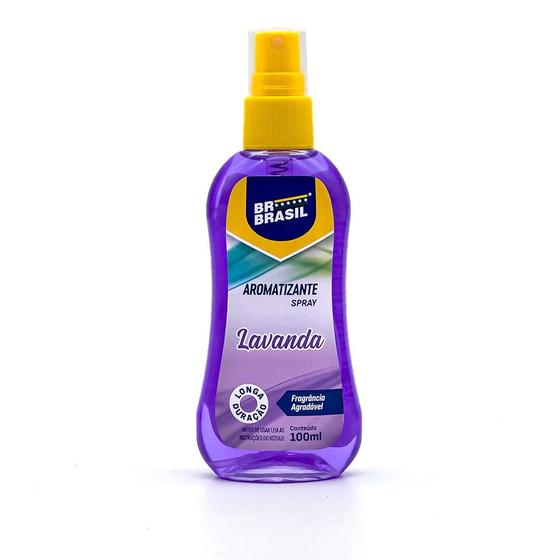 Imagem de Spray Aromatizante Lavanda BR Brasil 100ML BR0009