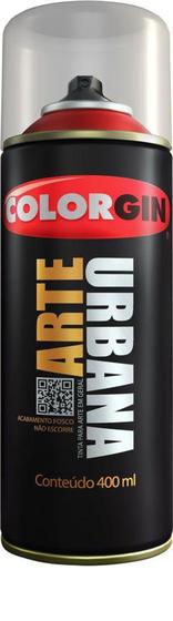 Imagem de Spray Arte Urbana Cor Vermelho Ferrari  919 - 400ml - Colorgin