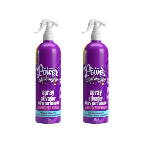 Imagem de Spray Ativador Soul Power 315Ml Curl Defining - Kit Com 2Un