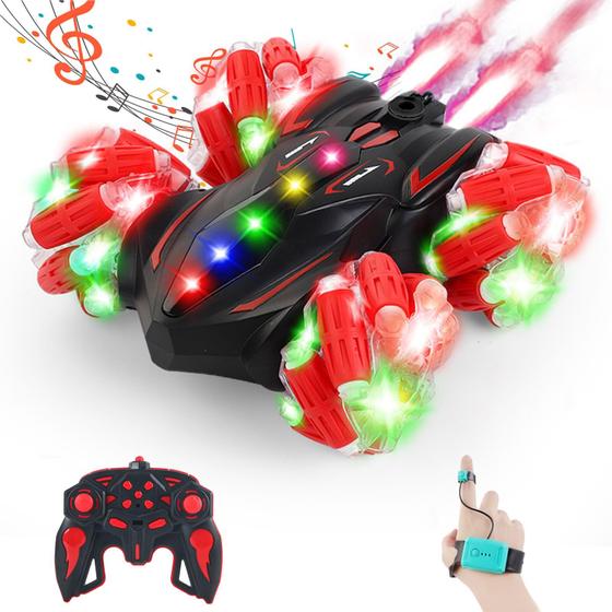Imagem de Spray atualizado de 360 com sensor de gestos RC Stunt Car Zokugar