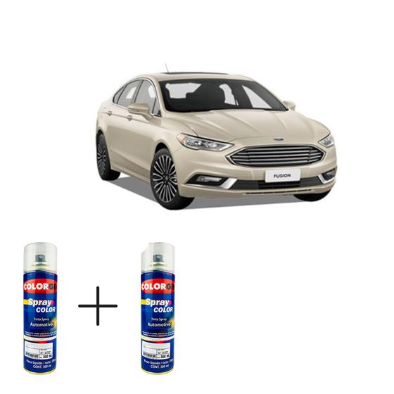 Imagem de Spray automotivo prata sevilla + verniz spray 300ml