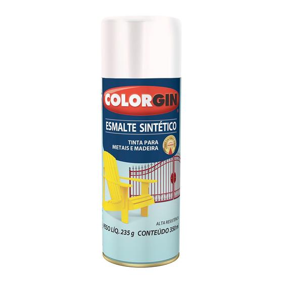 Imagem de Spray branco fosco sint.colorgin 350ml 747