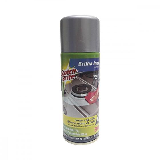 Imagem de Spray Brilha Inox Scotch Brite 3M 170Gr